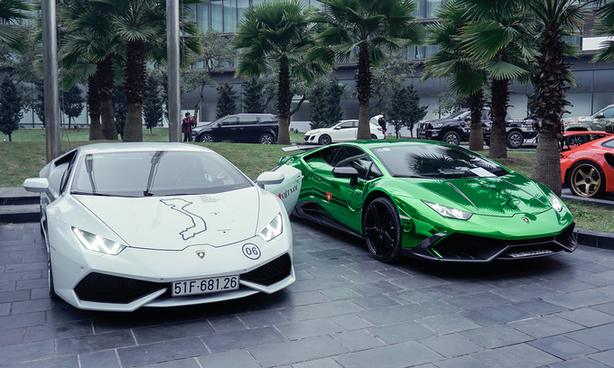 Dàn siêu xe hội tụ tại Hà Nội - khởi động Car&Passion; 2018